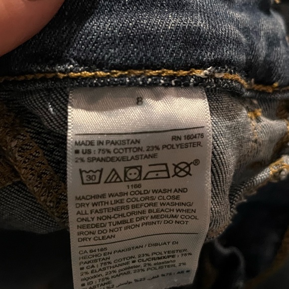 Old Navy Girls Sz 8 Ballerina Jeans - Picture 6 of 6